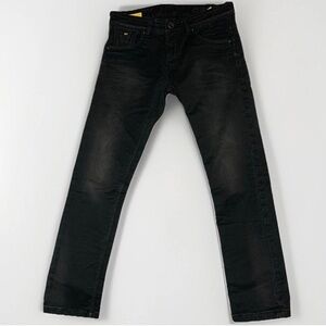 Gas Jeans Anders Slim Fit Men's Black Denim W32 x L30 Classic Style